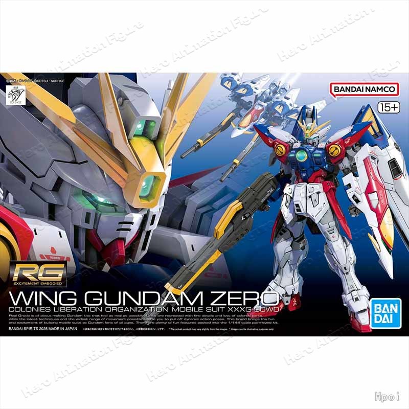 Model Kit Wing Zero - Bandai Original MODELLBAUSATZ GUNDAM RG 1/144