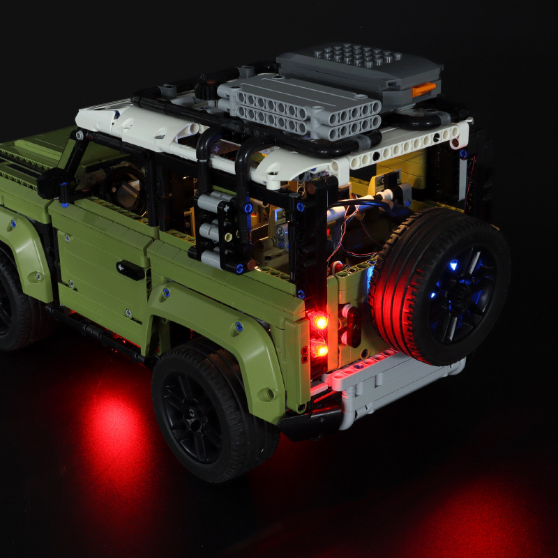Model Kit Ikaruga - LED-Lichtset für LEGO Defender Auto 42110