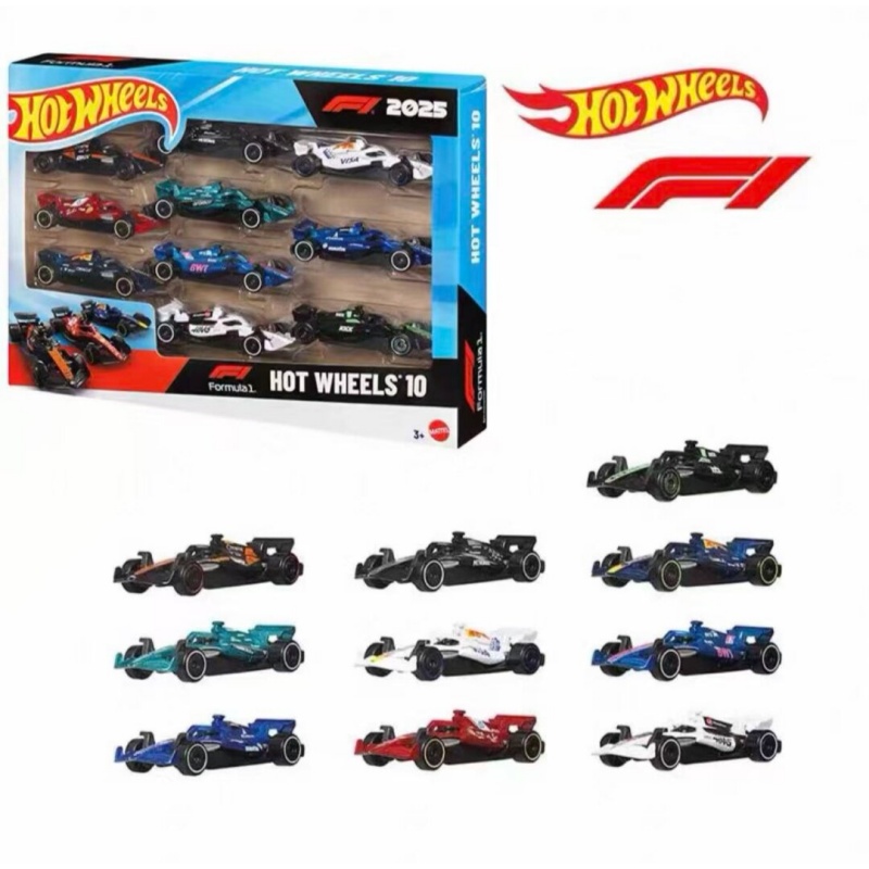 Model Kit F1 - Hot Wheels Jmm24 F1 Rennwagen 10-teiliges