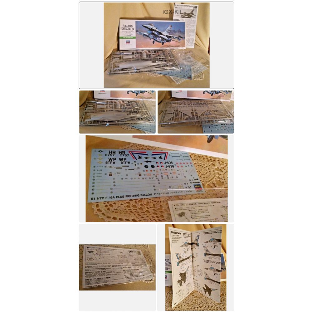 Model Kit Jet - Hasegawa 00231 1/72 Maßstab US F16
