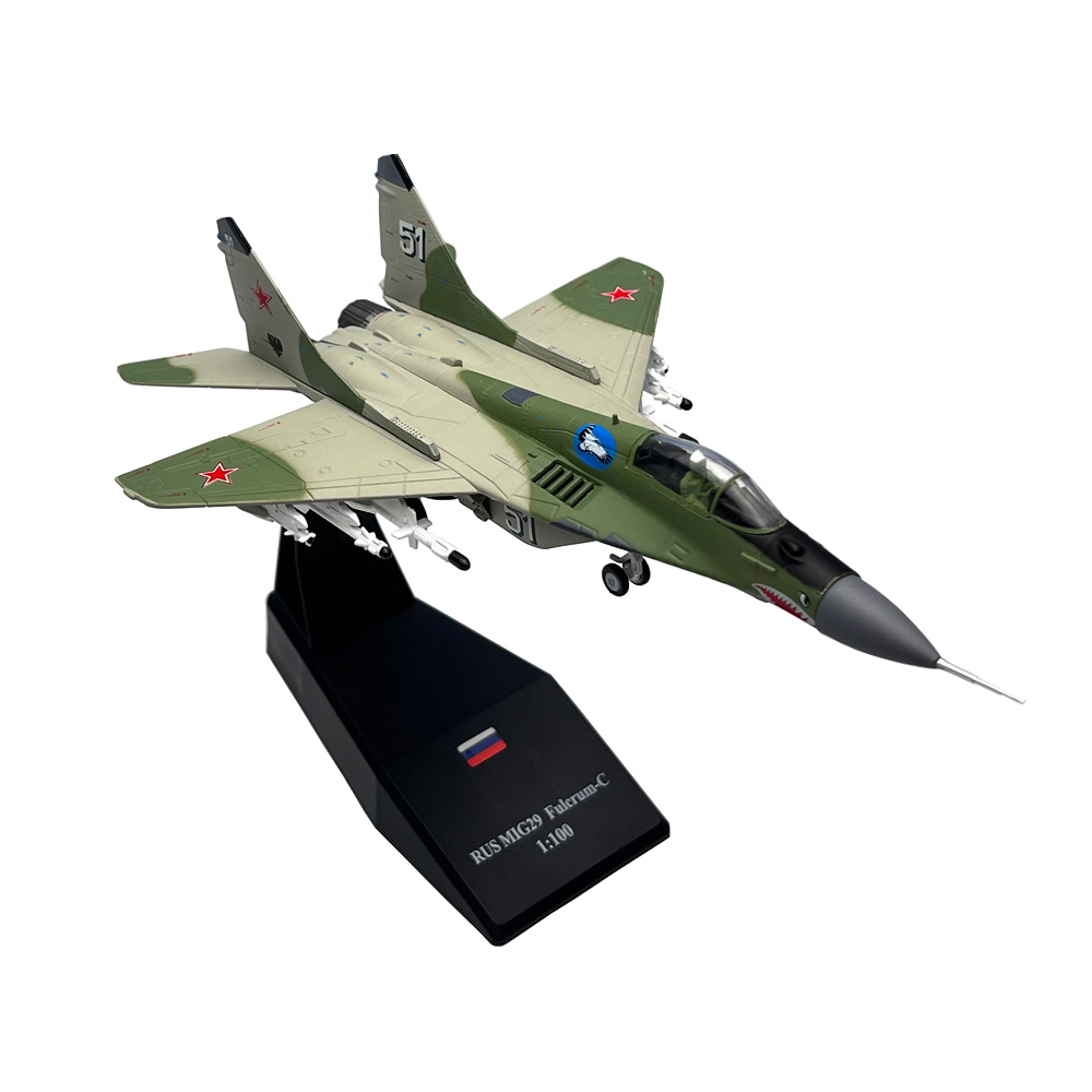 Model Kit Store - Maßstab 1:100, russischer MIG-29 Mig29 Fulcrum