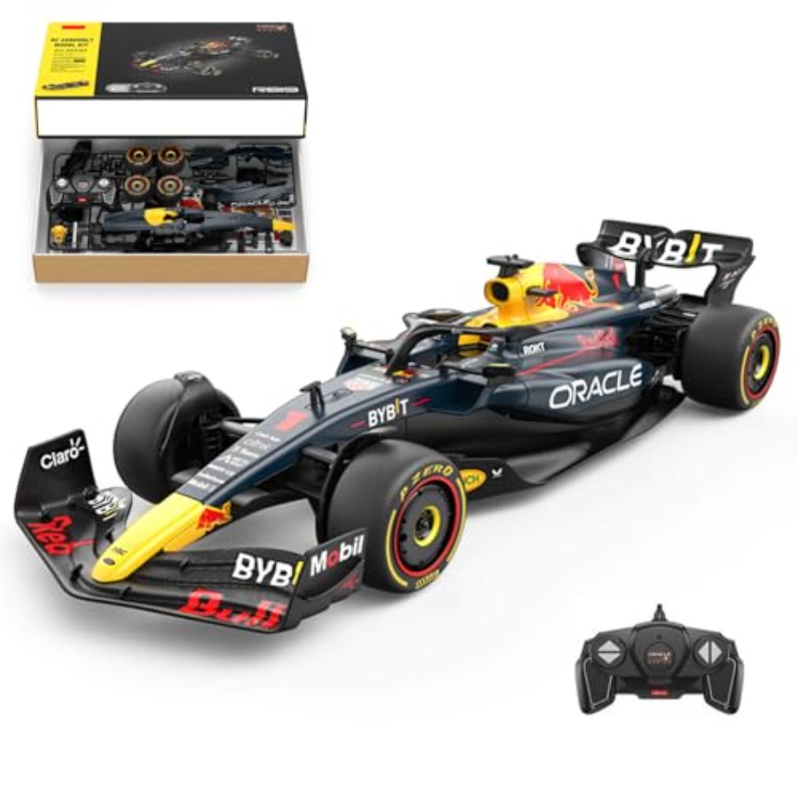 Model Kit F1 - F1 RC-Auto-Bausatz für Rennanwendungen, ABS-Kunststoff, Blau,