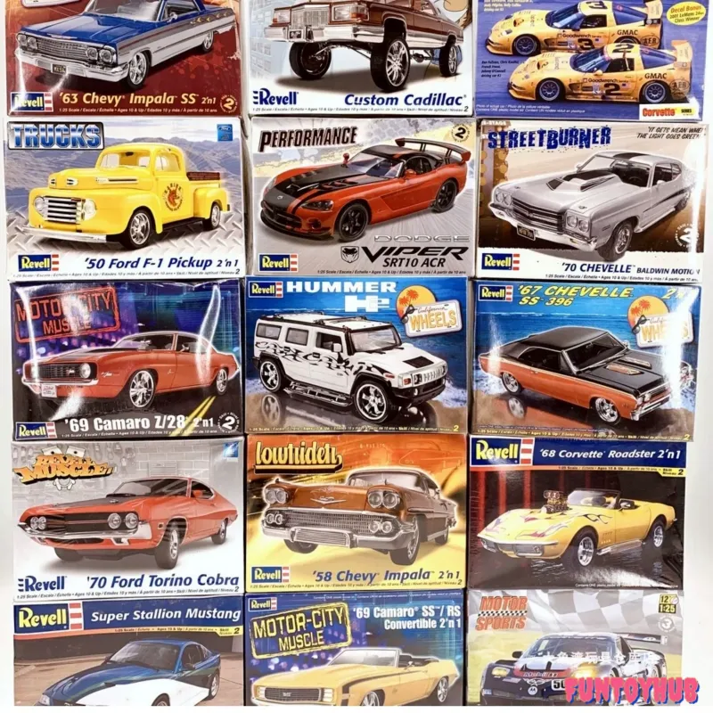 Model Kit Revell - Revell 1:24 1:25 Maßstab Automodellbausatz Kunststoff-Bausatz