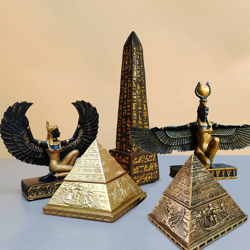 Model Kit Obelisk - Altes Ägypten Pyramide Obelisk Statue, Isis