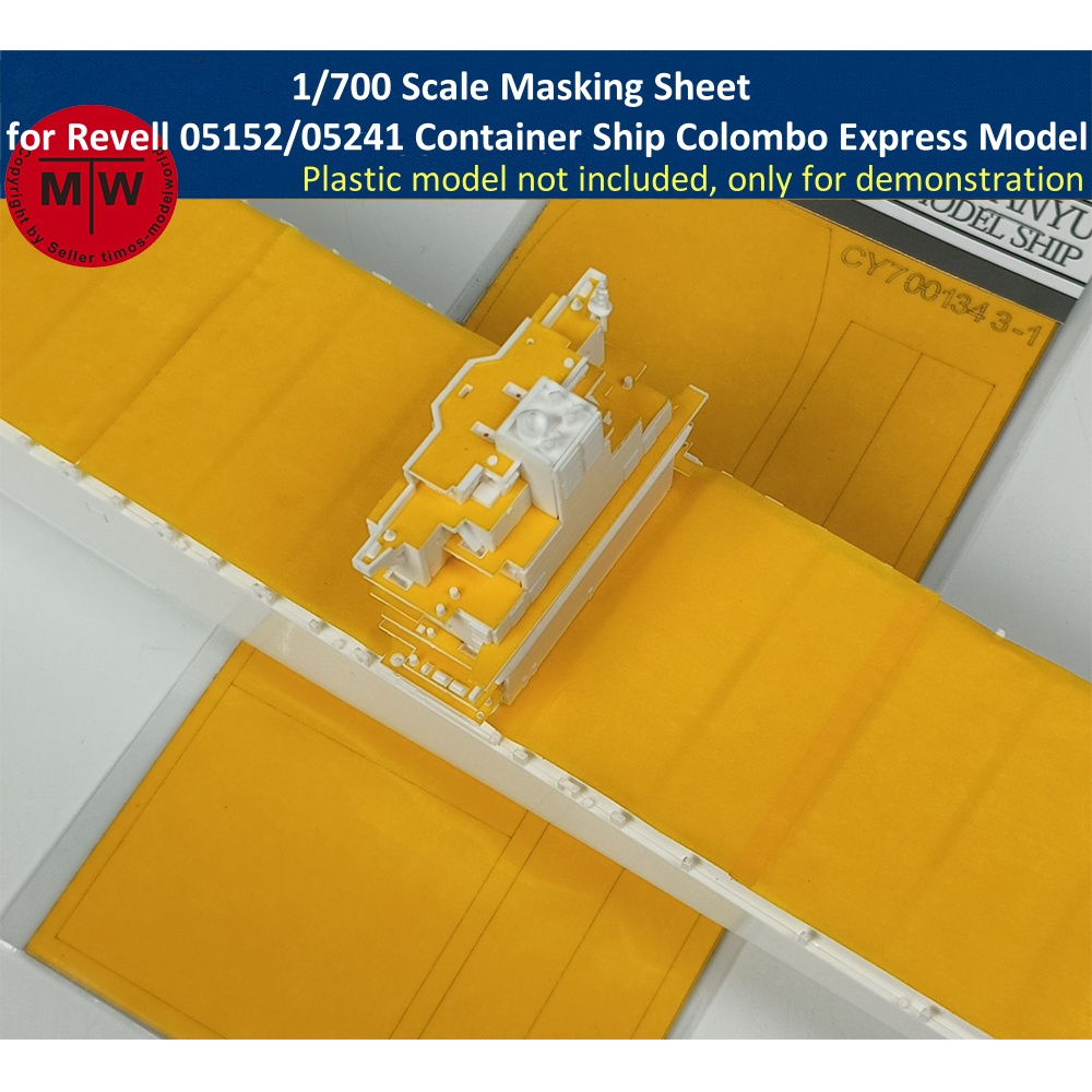 Model Kit Revell - Abdeckfolie im Maßstab 1:700 für Revell