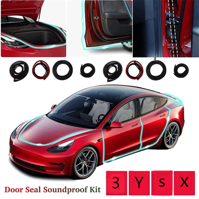 Weathering Model Kit - Ein Satz Türdichtungs-Schallschutz-Set für Tesla Model