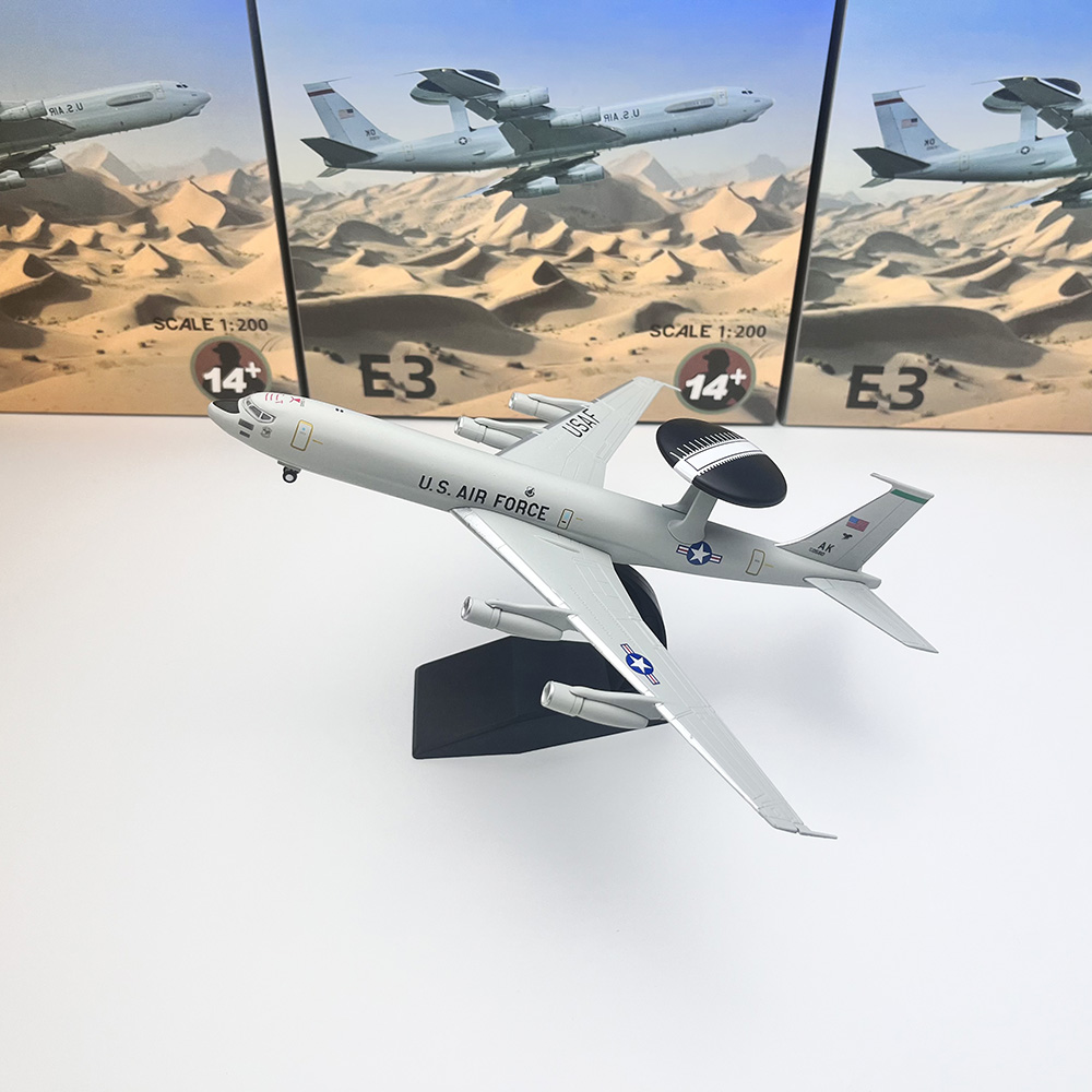 Model Kit Store - 1/200 Maßstab E3 Flugzeugmodell aus Druckguss,