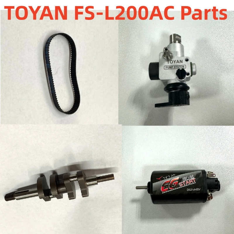 Model Kit Engine - TOYAN FS-L200AC Doppelzylinder-Motormodellteile (Vergaser / Motor