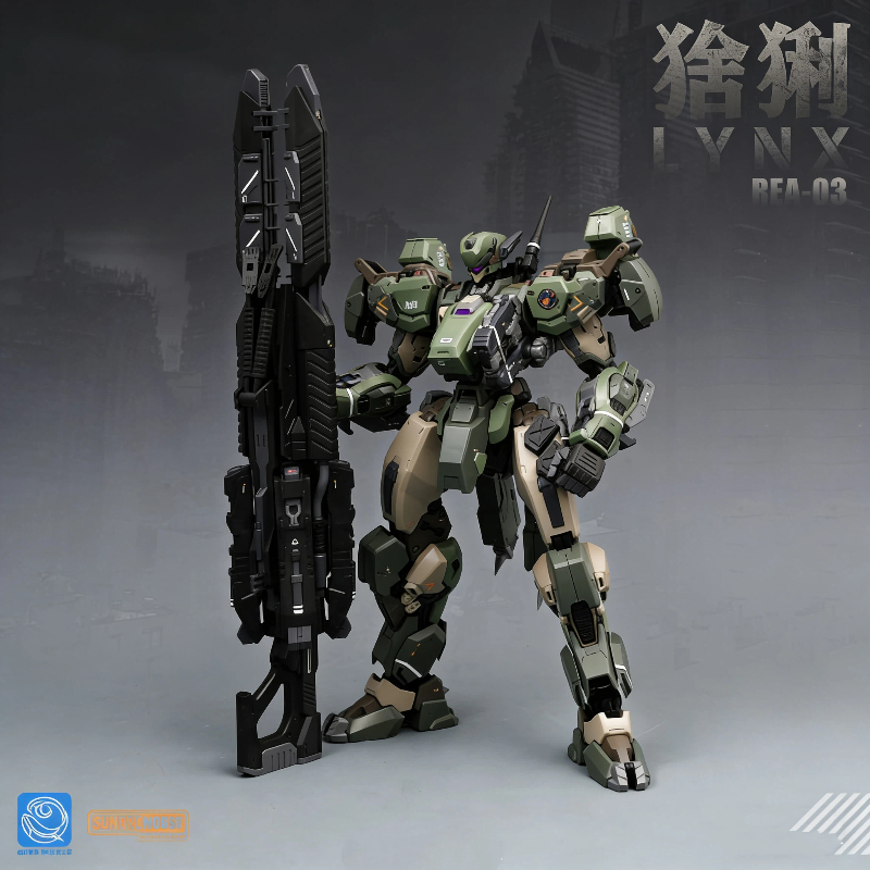 Model Kit Infinite Dimension - 1/100 REA-03 Lynx Montagemodellbausatz Actionfigur Realistisches