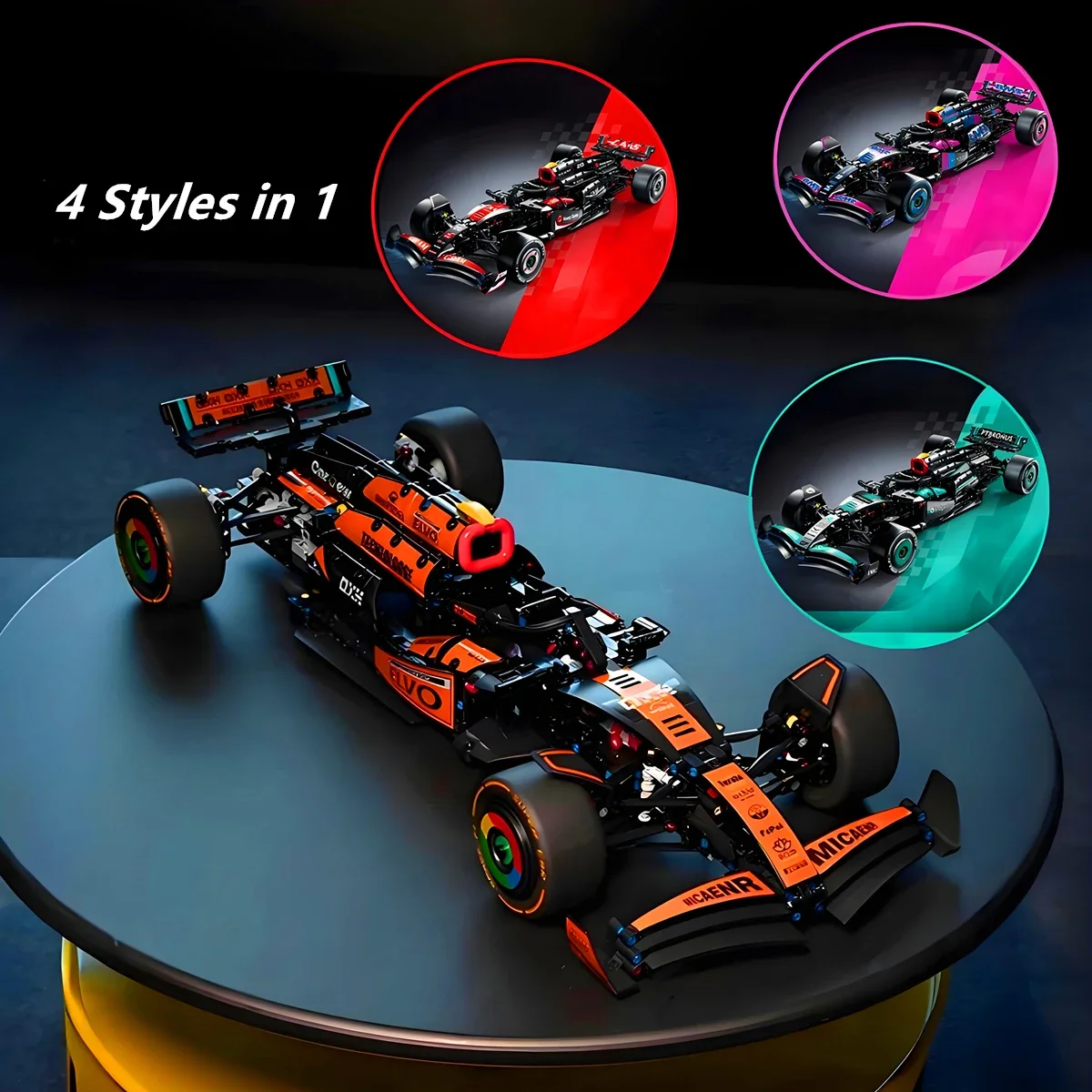 Model Kit F1 - SPORT Auto-Rennmodell Bausatz Rennwagen Geburtstagsgeschenk-Set