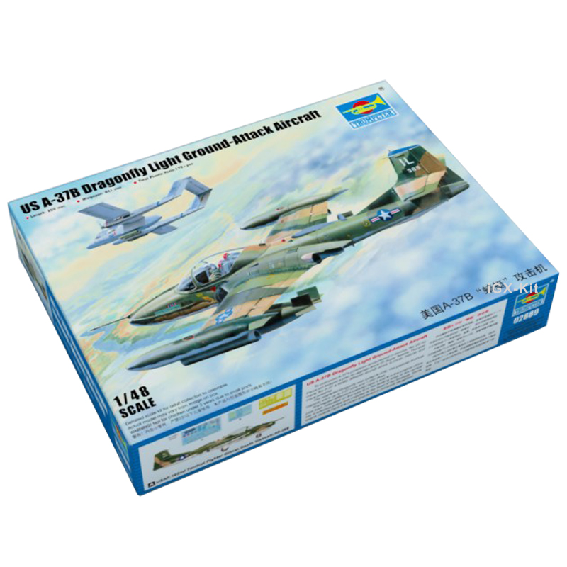 Trumpeter 02889 1/48 US A-37B  – Model Kit Jet Bewertung und Preis
