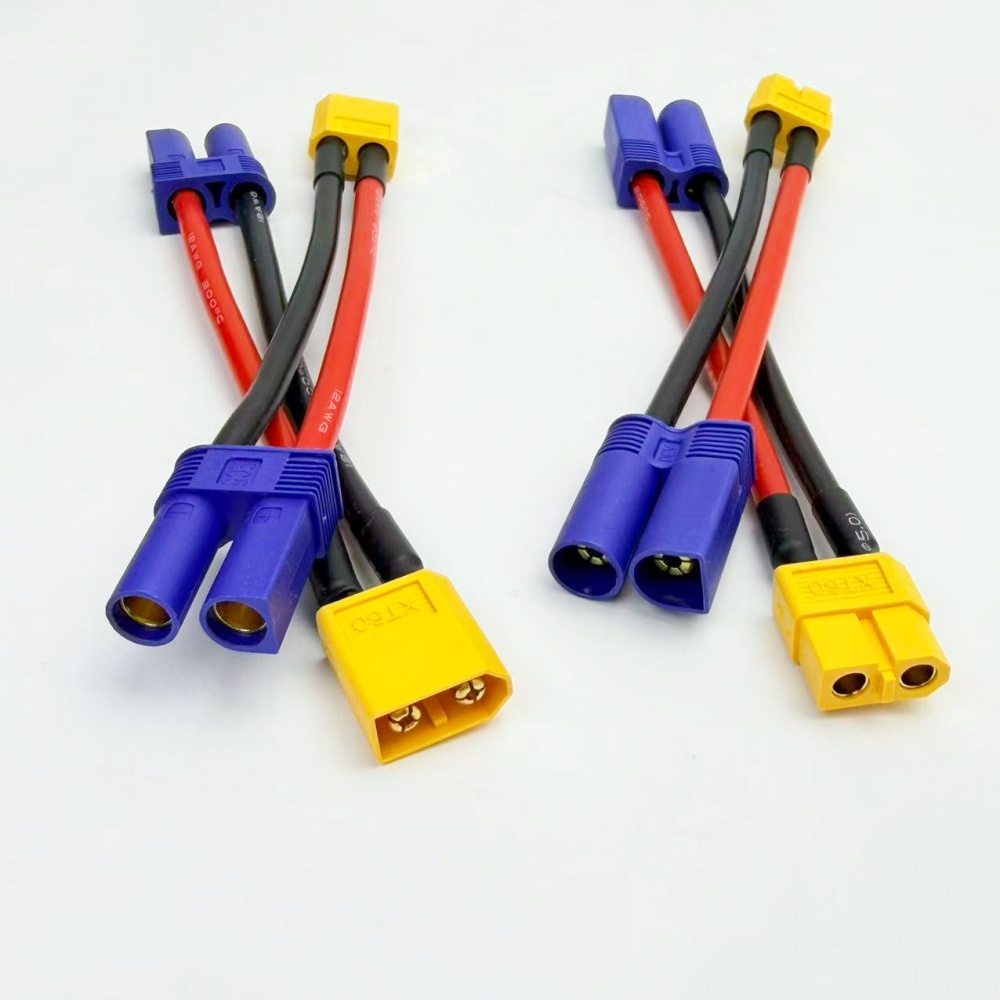 1/5 Stück XT60 Buchse auf EC5  – Model Kit Eva Bewertung und Preis