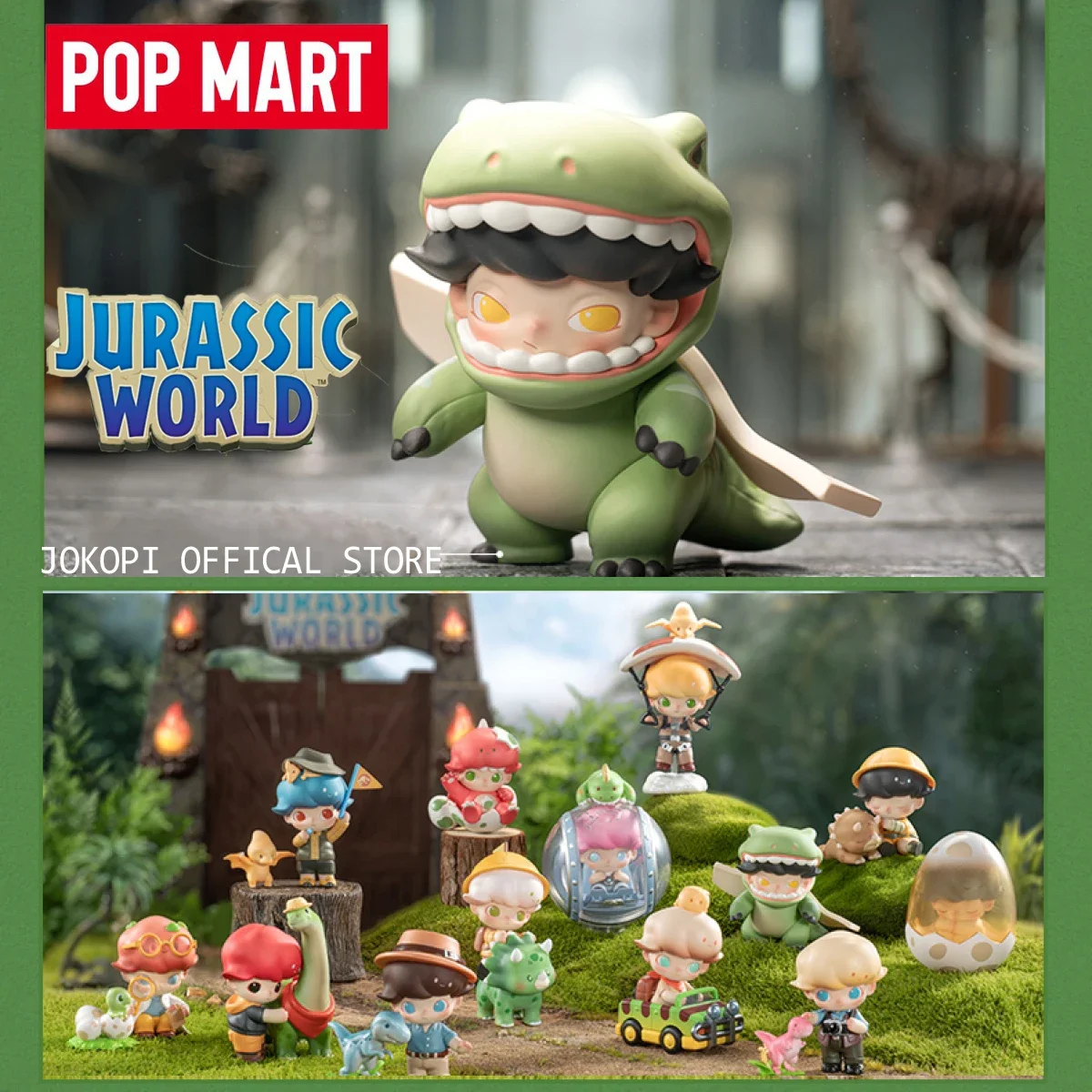 POP MART Dimoo Jurassic World  – Model Kit Jurassic Park Bewertung und Preis