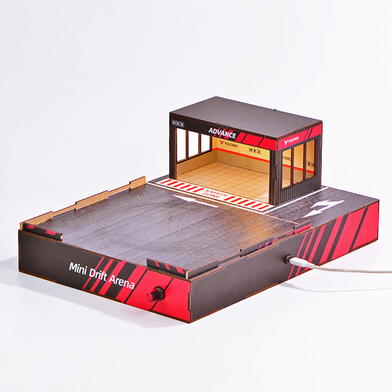 1:64 Maßstab DIY Drift-Strecke – Model Kit Store Bewertung und Preis