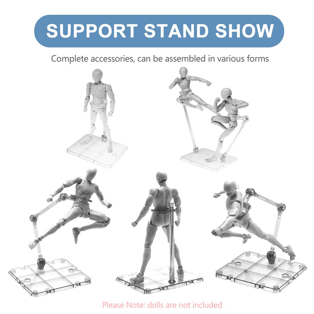 Klarer Actionfigurenständer, M – Model Kit Eva Bewertung und Preis