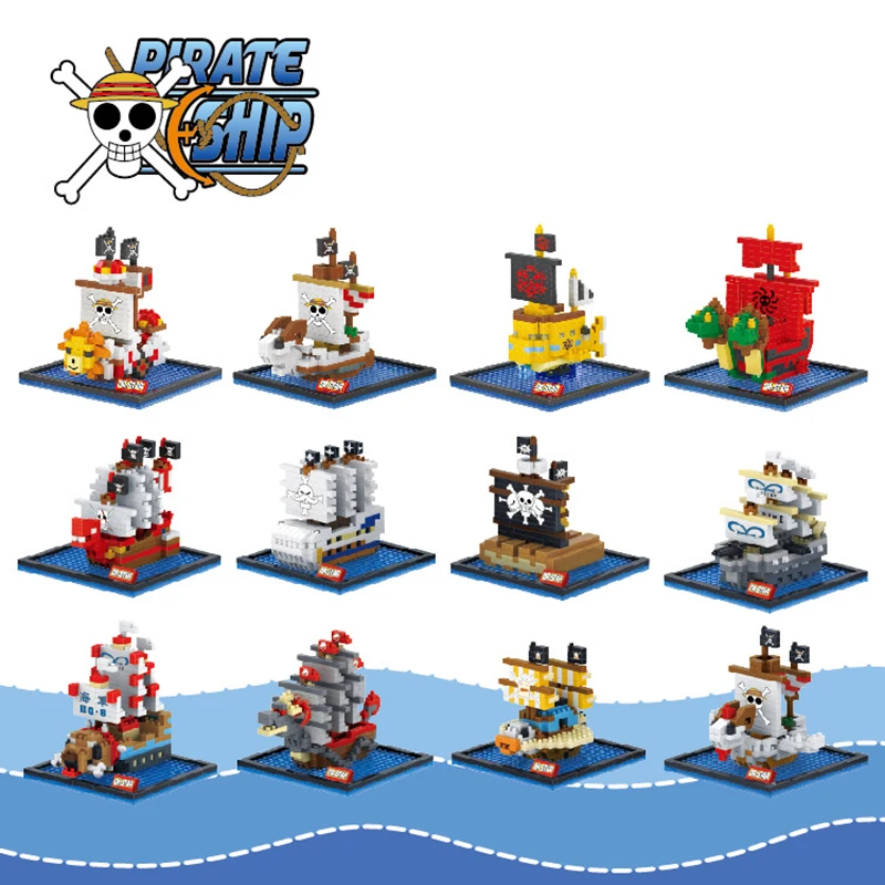 Piratenschiff Micro Bausteine  – Model Kit Thousand Sunny Bewertung und Preis