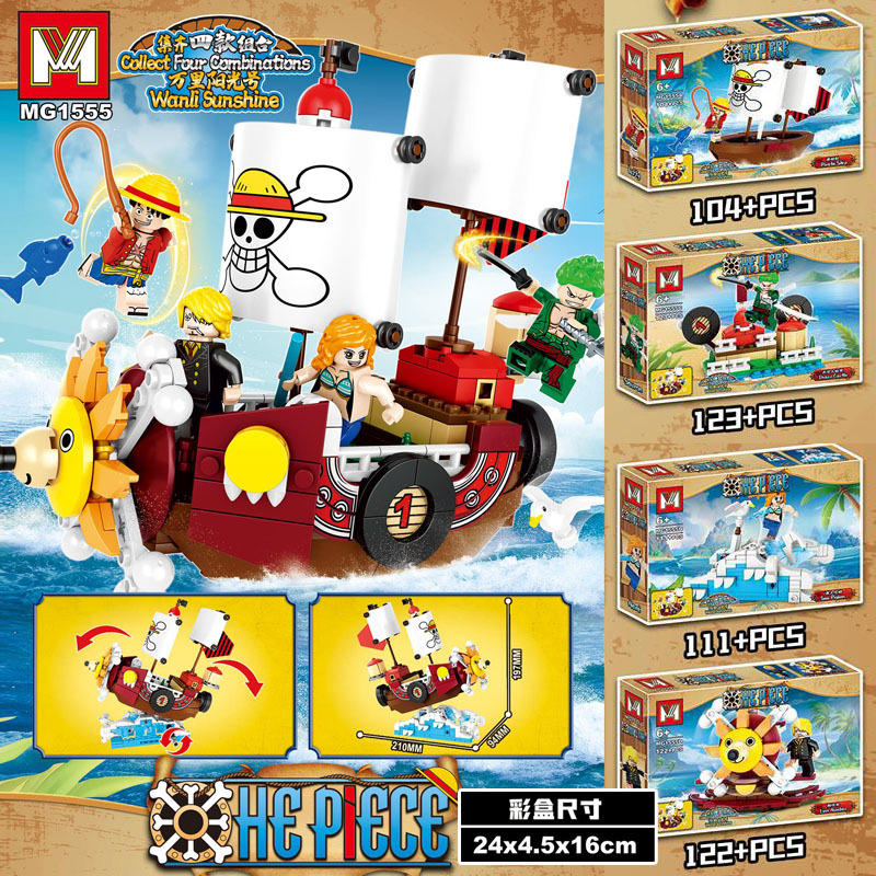 4-in-1 One Piece THOUSAND SUNN – Model Kit Thousand Sunny Bewertung und Preis