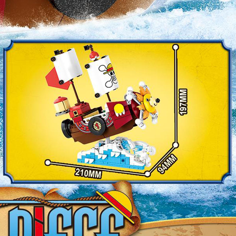 4-in-1 One Piece THOUSAND SUNN – Model Kit Thousand Sunny Bewertung und Preis