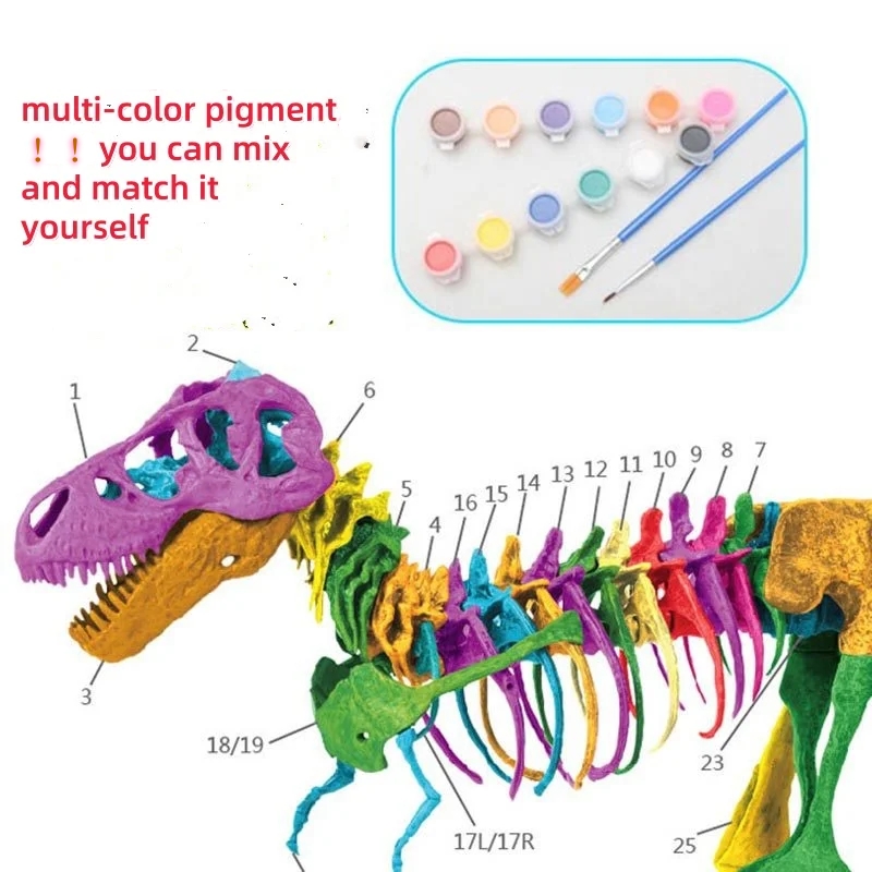 Großes DIY-Dinosaurier-Skelett – Model Kit Jurassic Park Bewertung und Preis
