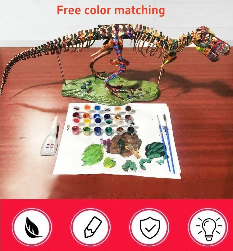 Großes DIY-Dinosaurier-Skelett – Model Kit Jurassic Park Bewertung und Preis