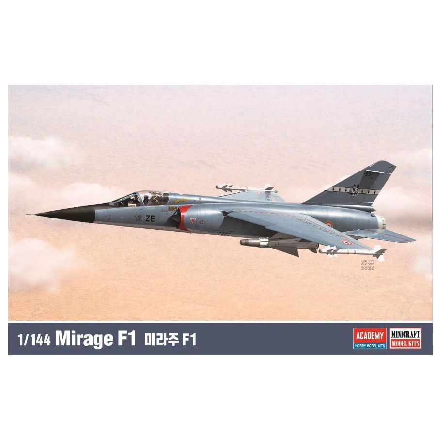 AC12665 ACADEMY 1/144 Dassault – Model Kit F1 Bewertung und Preis
