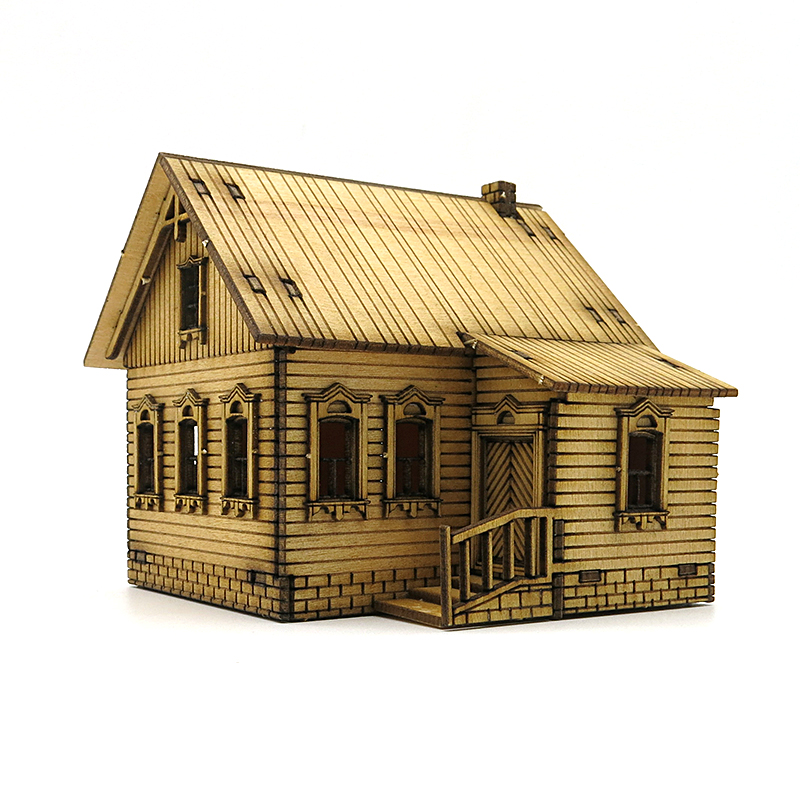 1/72 Holz-Bausatz Europäische  – Model Kit Simulator Bewertung und Preis