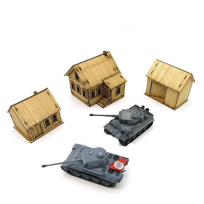 1/72 Holz-Bausatz Europäische  – Model Kit Simulator Bewertung und Preis