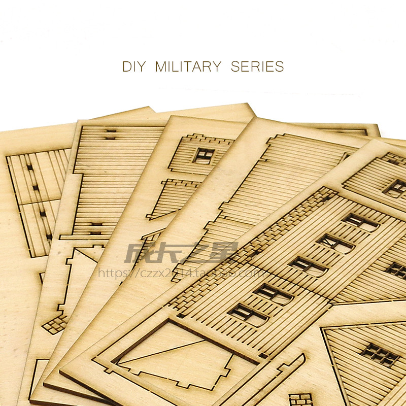 1/72 Holz-Bausatz Europäische  – Model Kit Simulator Bewertung und Preis
