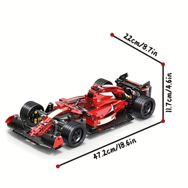 1292-teiliges Technisches 1:10 – Model Kit F1 Bewertung und Preis