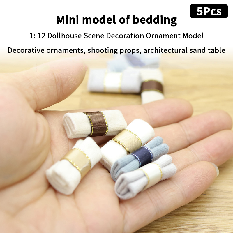 5Pcs 1/12 Puppenhaus Mini Quil – Model Kit Simulator Bewertung und Preis